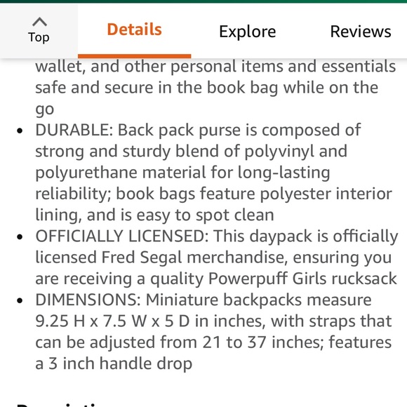 NWT Mini Backpack - Picture 8 of 9